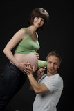 Těhotenské fotografie