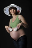 Těhotenské fotografie